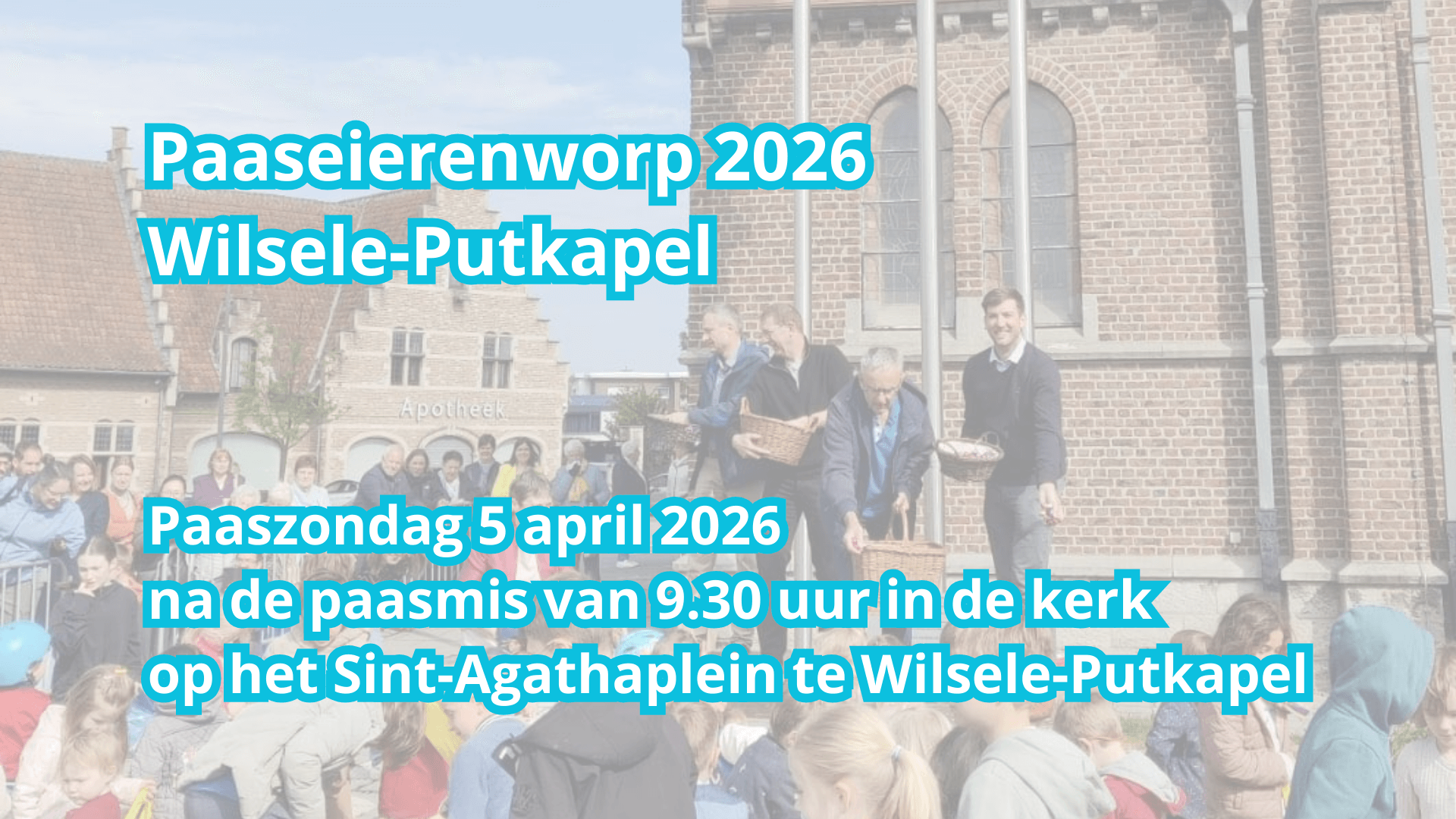 Paaseierenworp Wilsele-Putkapel 2026
