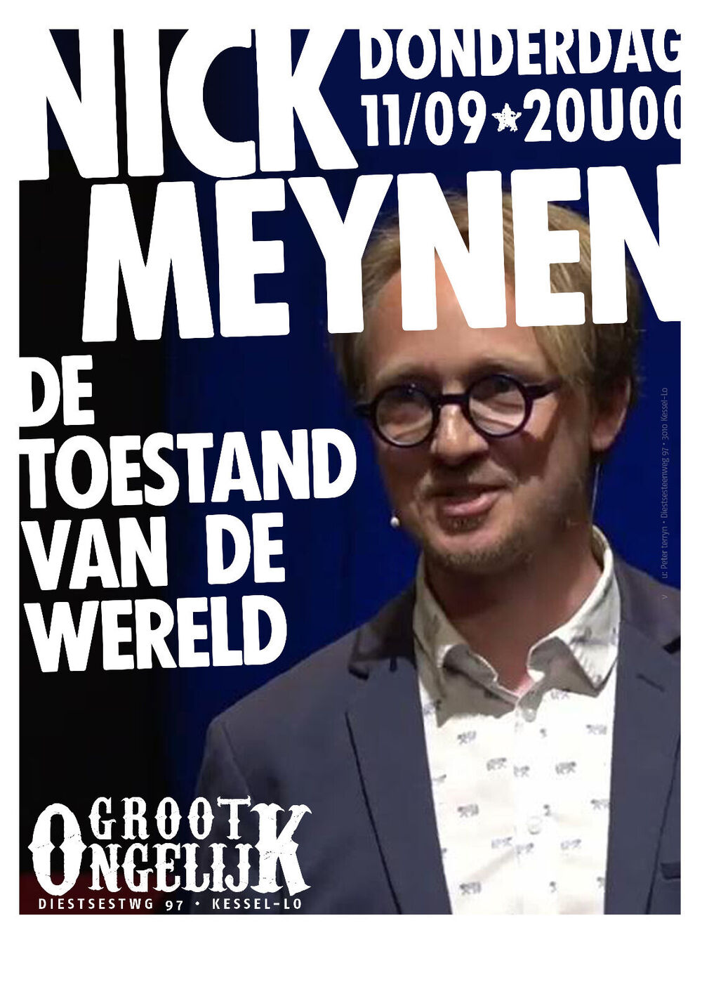 Lezing door Nick Meynen: De toestand van de wereld