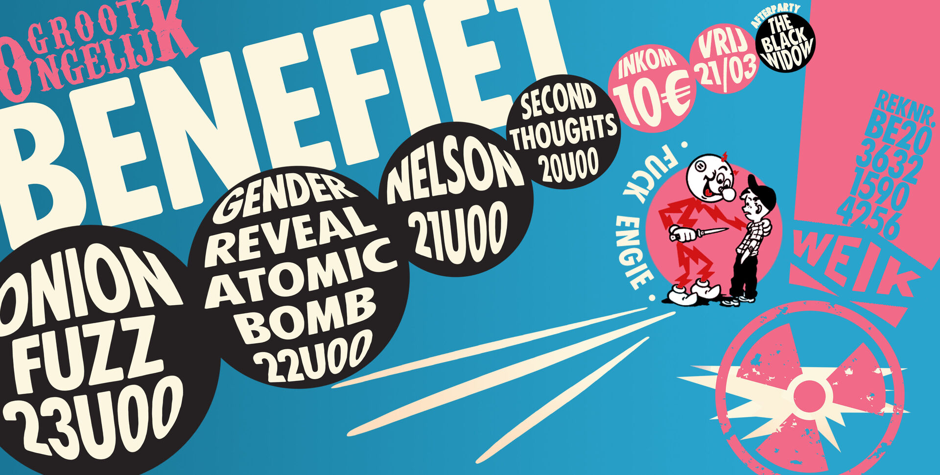 BENEFIET VOOR HET GROOT ONGELIJK