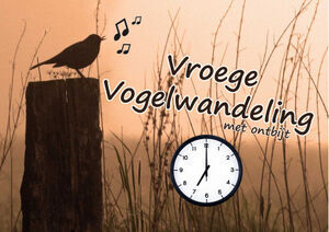 Vroege vogelwandeling met ontbijt