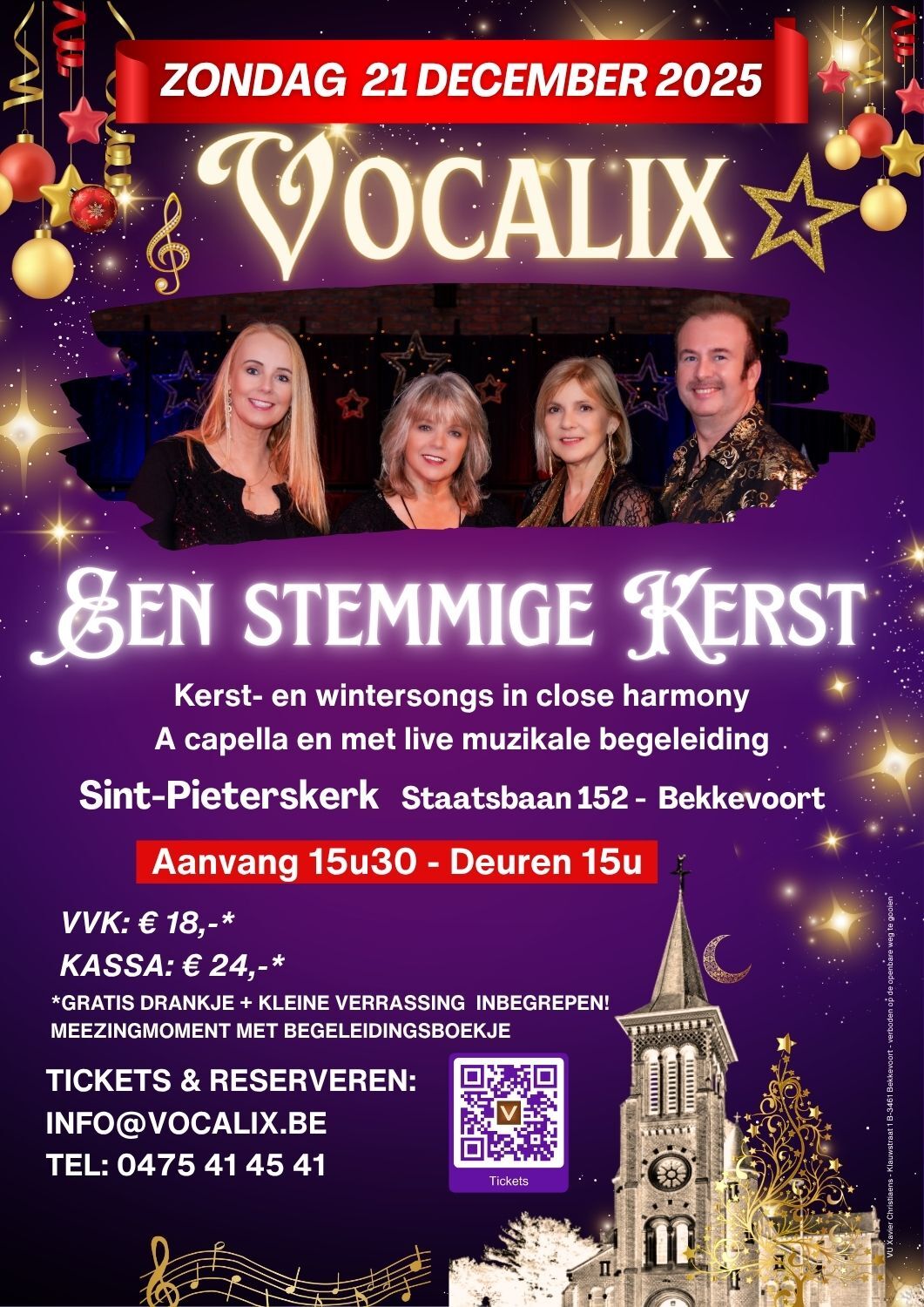 Vocalix - Een stemmige kerst