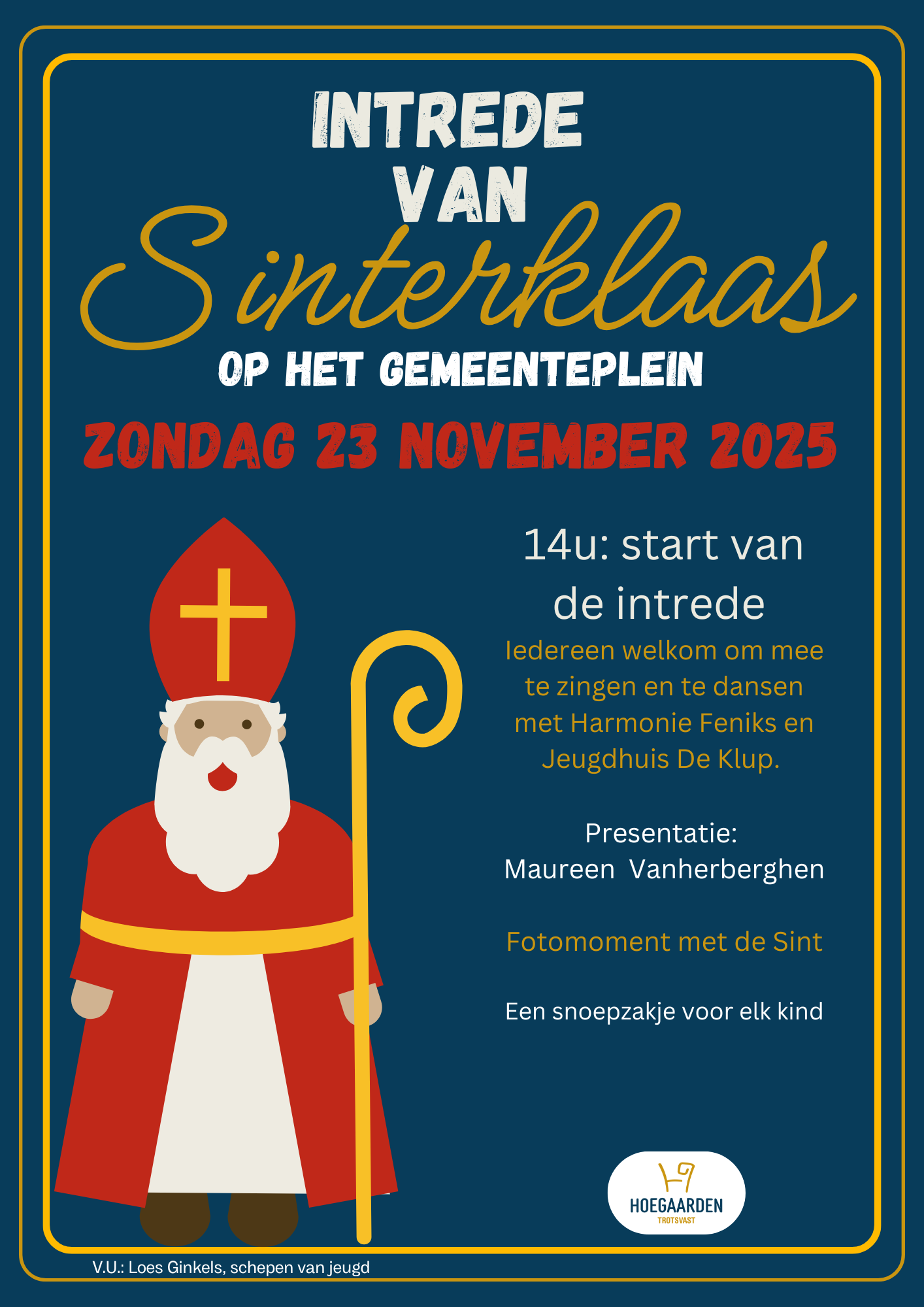 Intrede van Sinterklaas