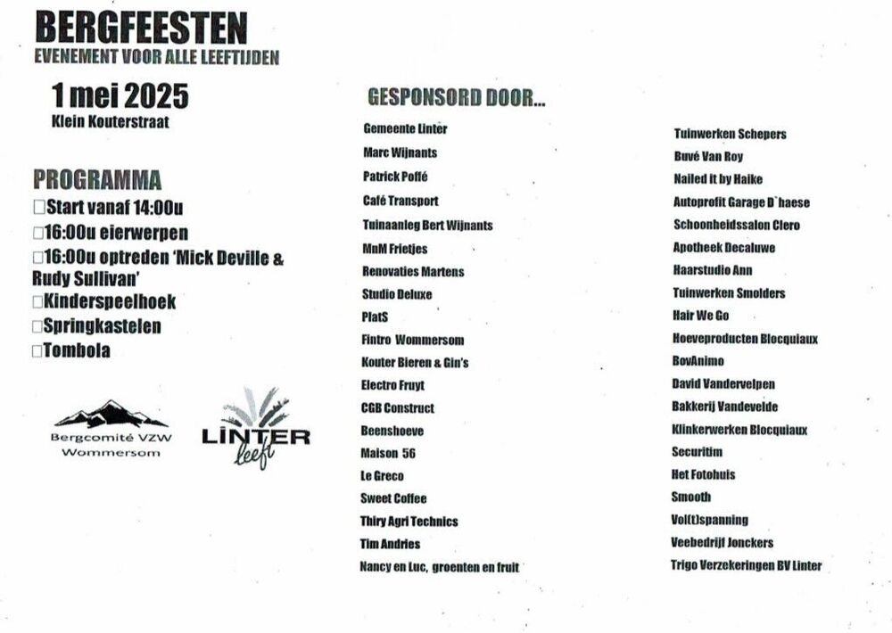 Bergfeesten