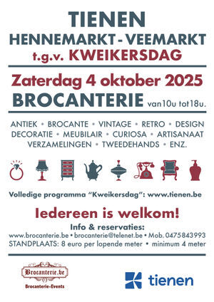 Brocanterie "Kweikersdag" Tienen