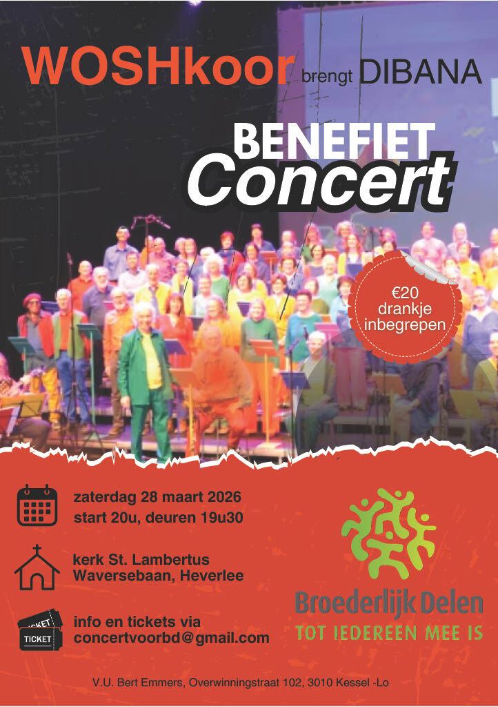 Benefietconcert voor Broederlijk Delen