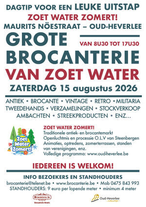 Grote Brocanterie van Zoet Water