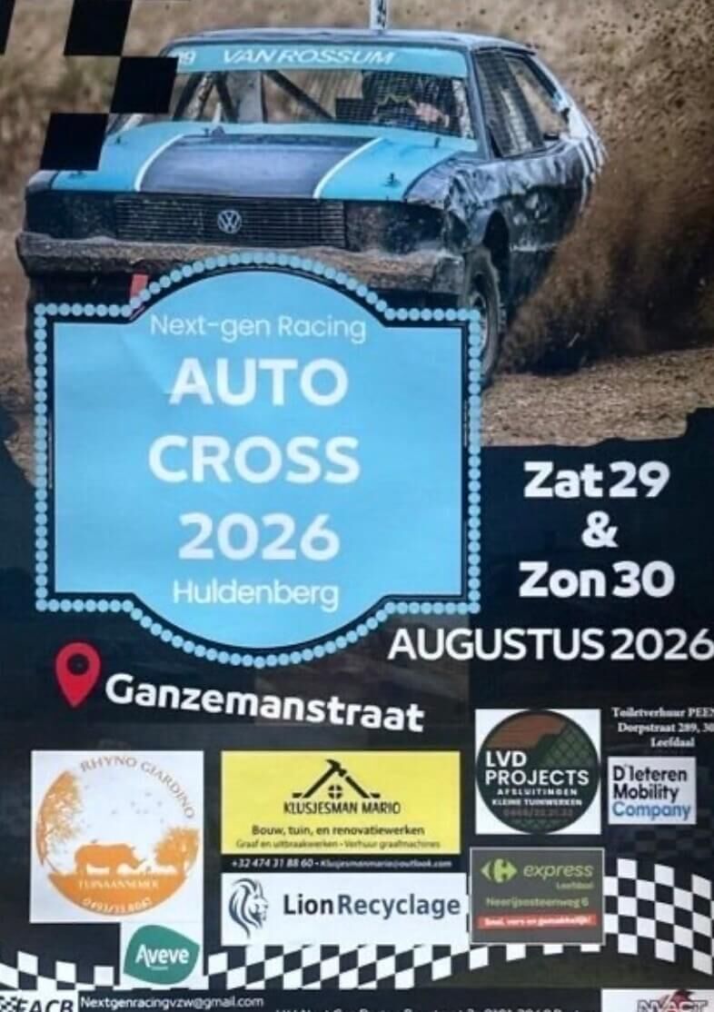 Auto-Cross weekend Huldenberg