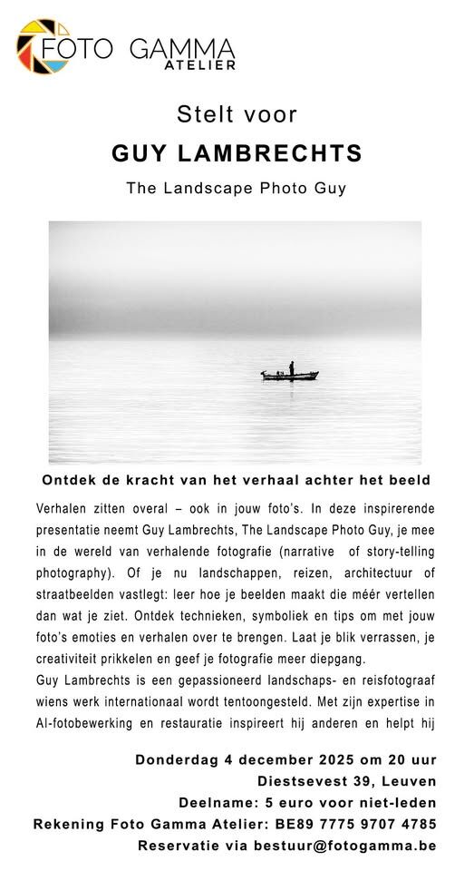 Foto Gamma Atelier Stelt Voor: Guy Lambrechts