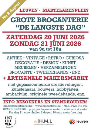 Grote Brocanterie "De Lansgte Dag" - Leuven