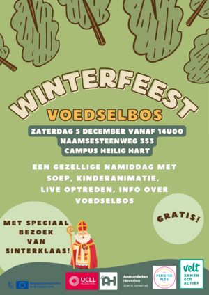 Winterfeest Voedselbos Heverlee