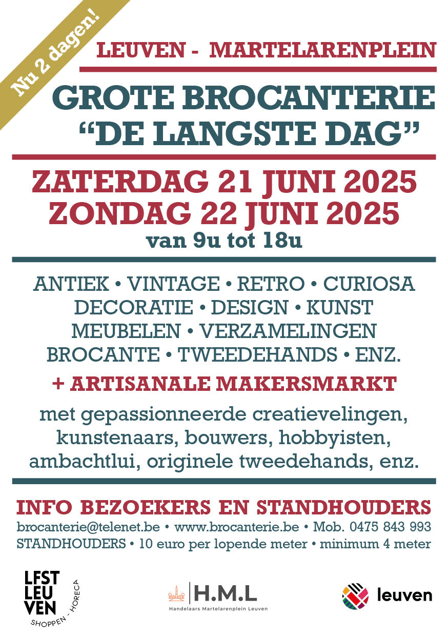 Grote Brocanterie "De Langste Dag" - Leuven