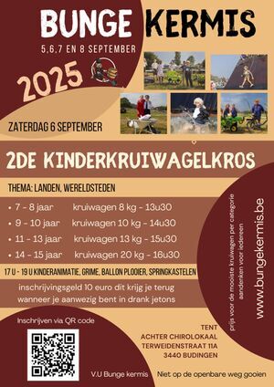 Bunge kermis - 2de kinderkruiwagelkros