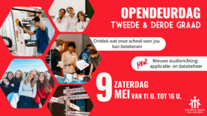 Opendeurdag tweede en derde graad Don Bosco Haacht