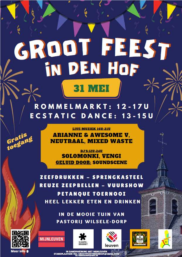 Groot feest in den hof