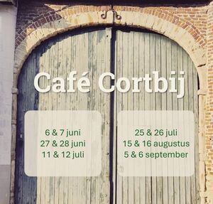 Opening Cafe Cortbij zomerbar
