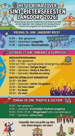 Sint-Pietersfeesten - Kermis Langdorp