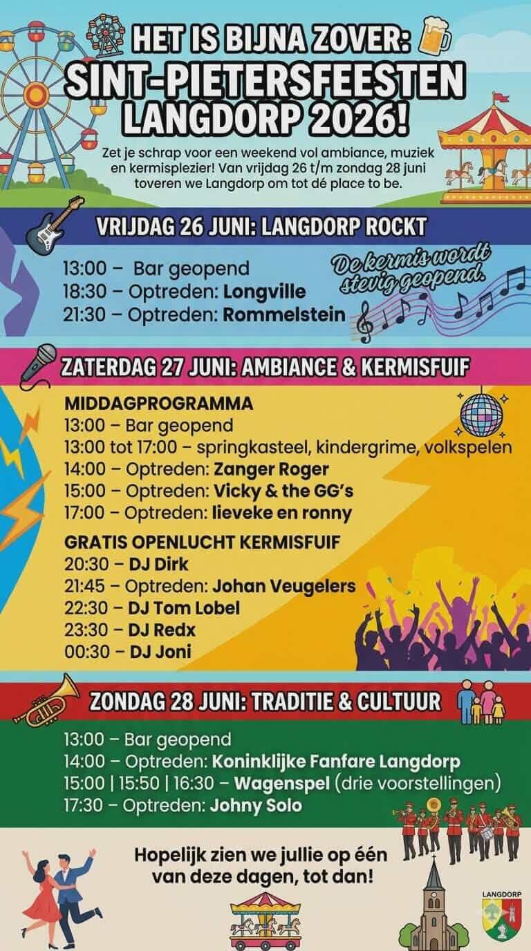 Sint-Pietersfeesten - Kermis Langdorp