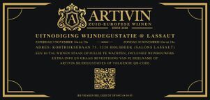 Exclusieve Artivin Wijndegustatie @ Salons Lassaut