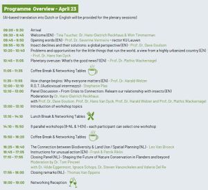 Een ongewoon eco-congres over ons, mensen, en onze relaties met alle andere levensvormen