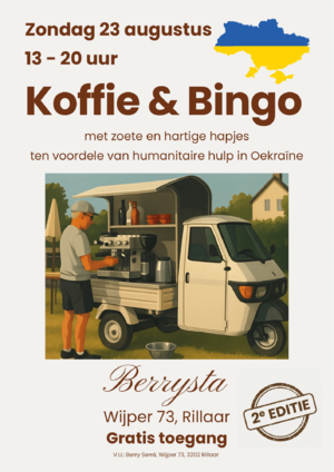 Koffie & Bingo voor Oekraïne – met livemuziek
