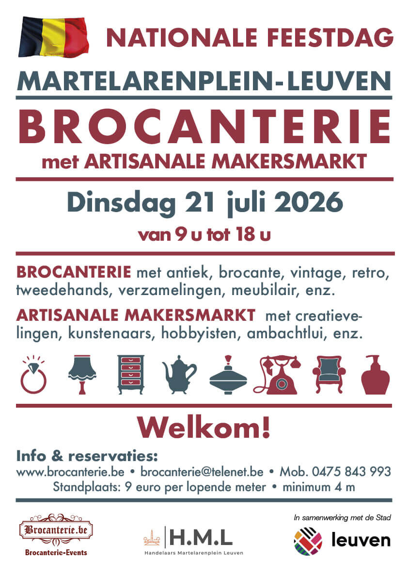 Brocanterie met Artisanale Makersùarkt