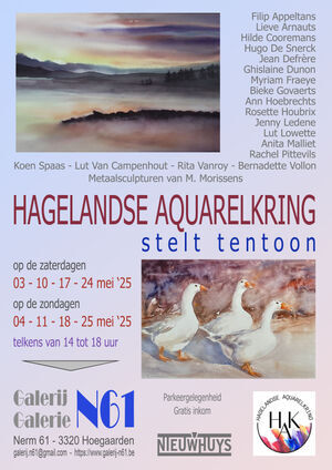 Tentoonstelling Hagelandse Aquarelkring