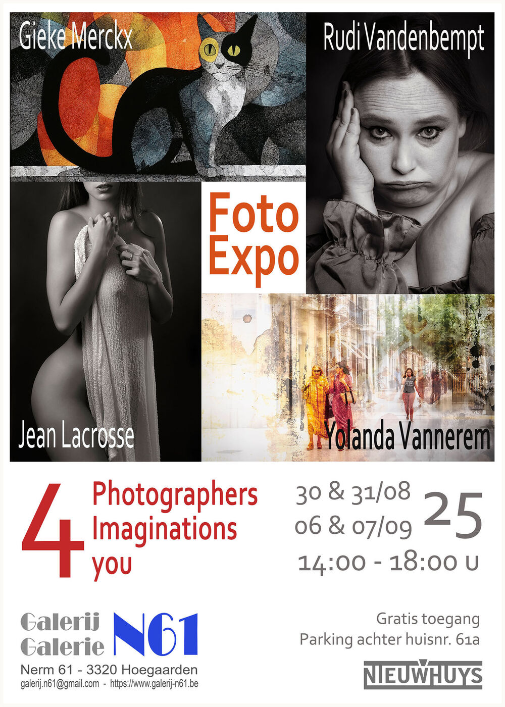 4 PHOTOGRAPHERS - 4 IMAGINATIONS