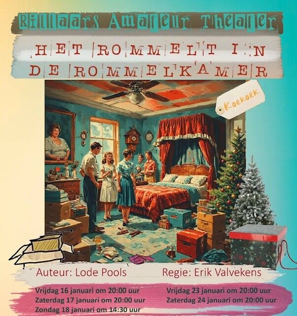 Theatervoorstelling "Het Rommelt In De Rommelkamer"