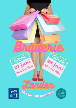 Braderie in Landen