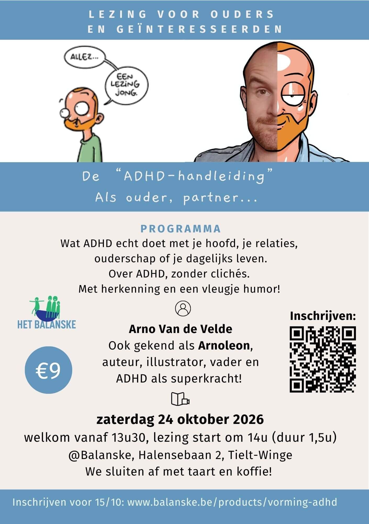 Lezing "de ADHD-handleiding"