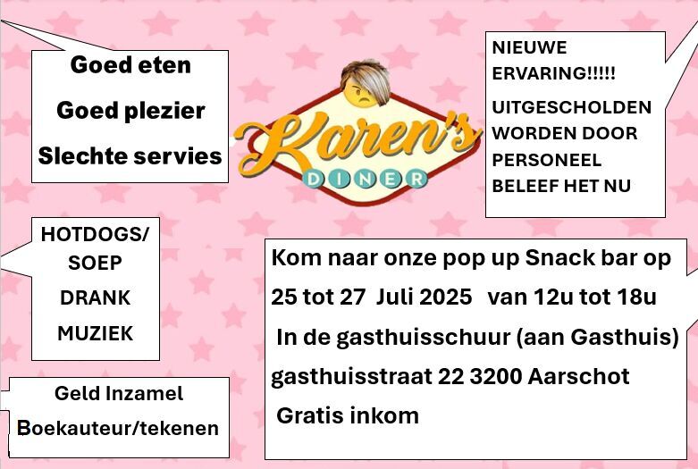 Karen diner (pop up)