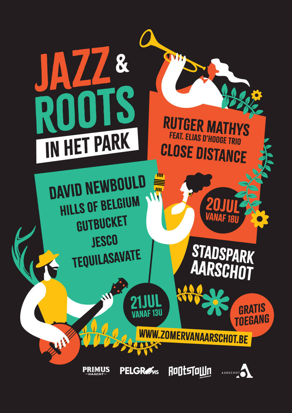 Jazz en Roots in het park