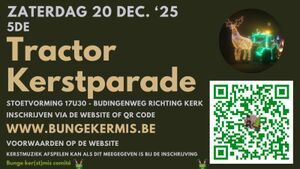 Paardjes Lichtjesparade - Tractor Kerstparade