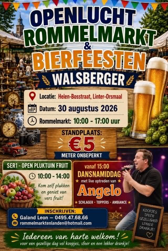 Rommelmarkt-Bierfeesten walsberger