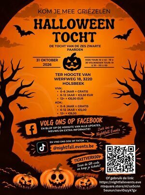 1ste edition halloweentocht van Sint-Pieters-Rode