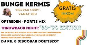 Bunge kermis - Throwback Night - '80 - '90 Edition
