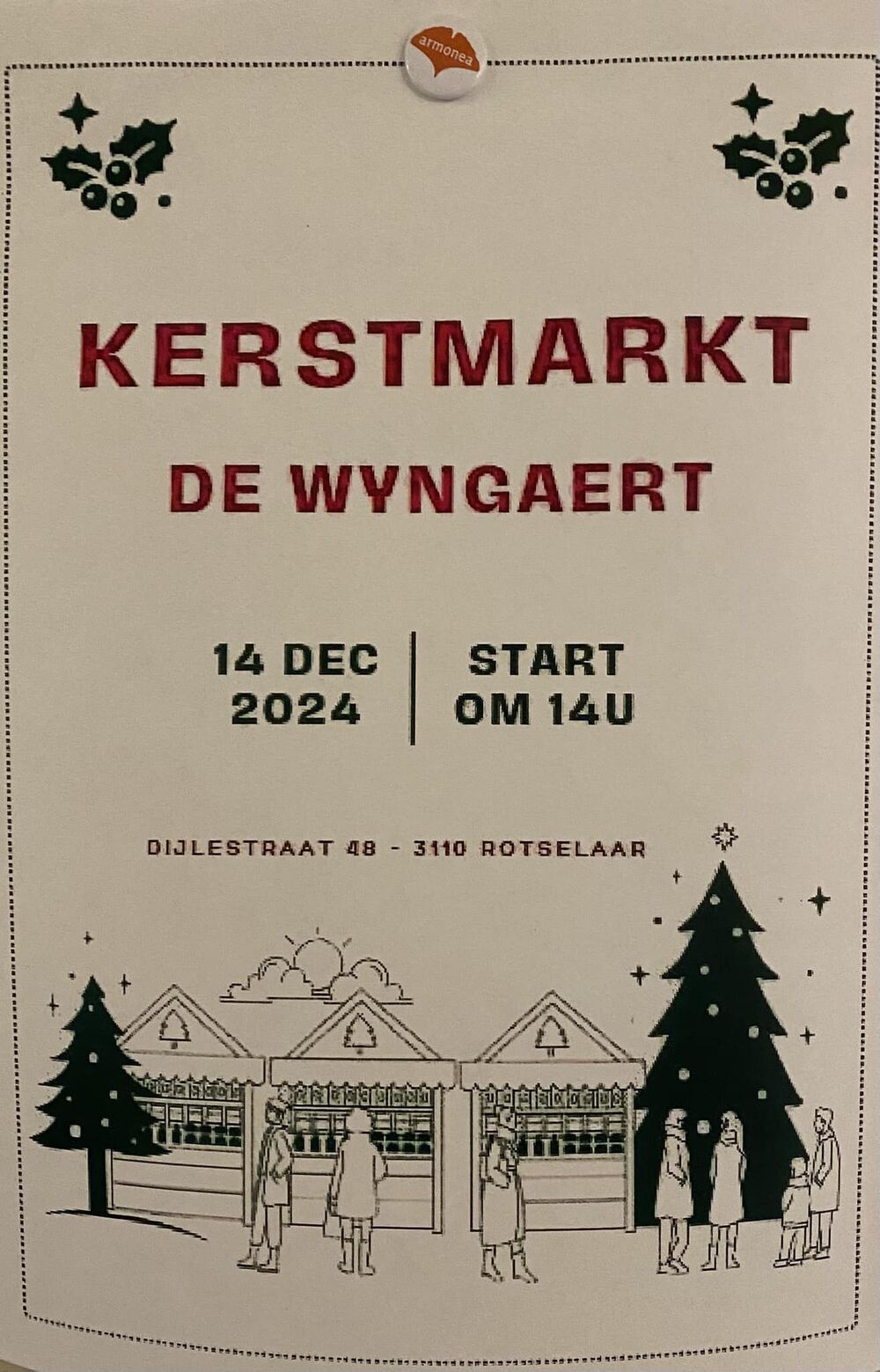 Kerstmarkt WZC De Wyngaert Rotselaar