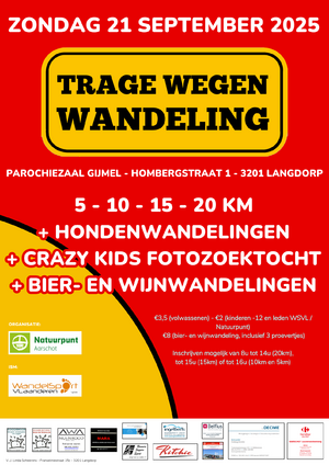 Trage wegenwandeling Aarschot