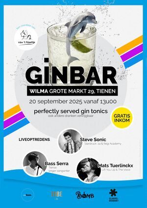 Ginbar met liveoptredens